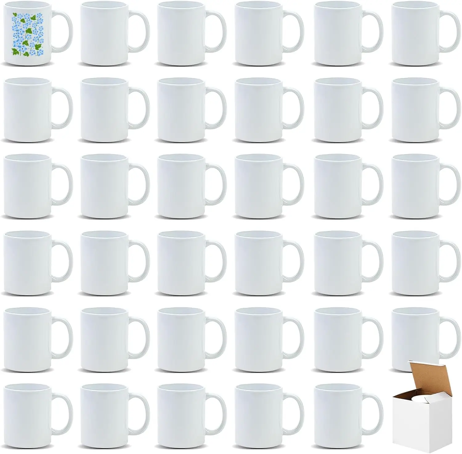 Sublimation Mug White - Sublimatiemokken 11 oz, Sublimatie Blanks, Keramische