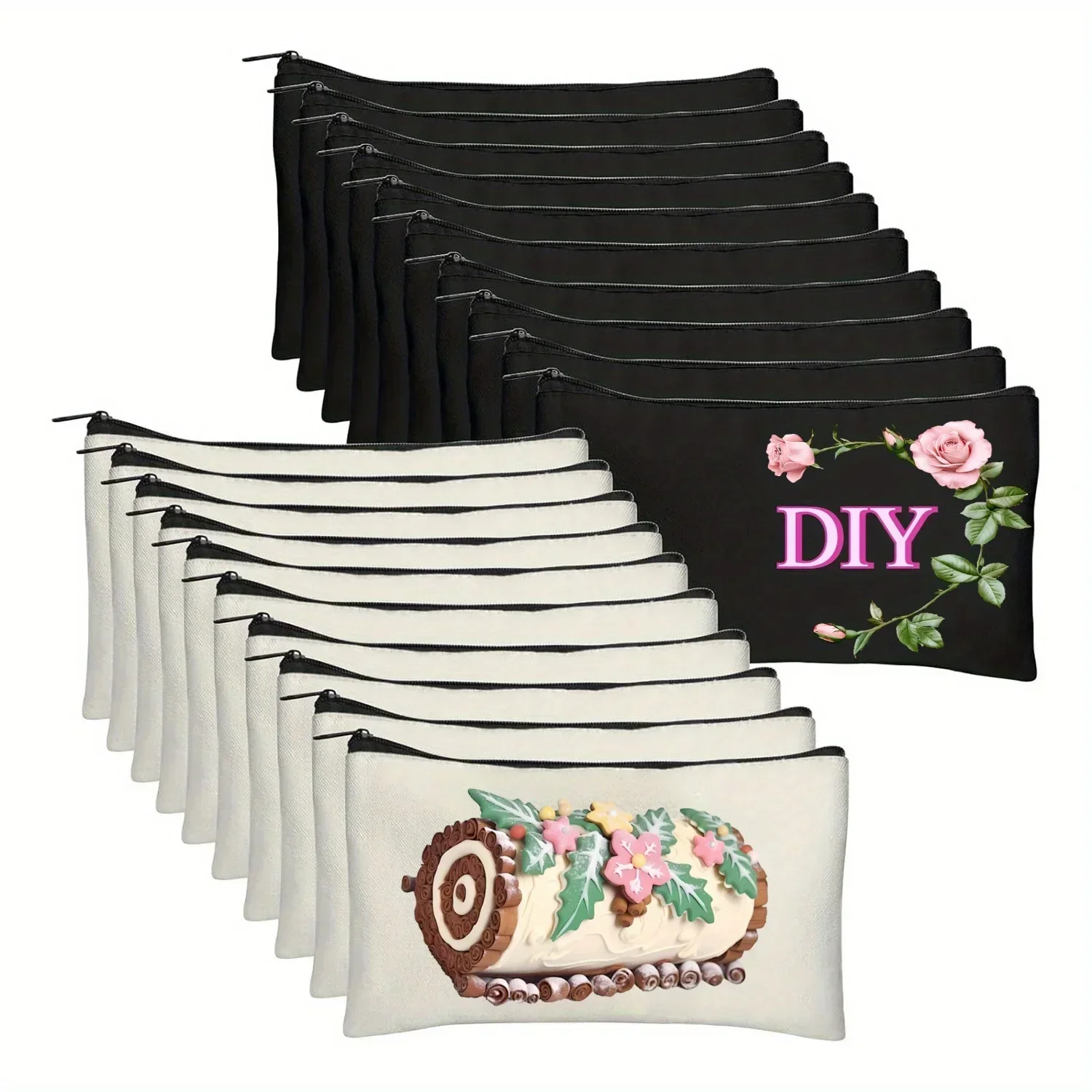 Tote Bag Sublimation - 20 stuks sublimatie blanco make-uptassen –