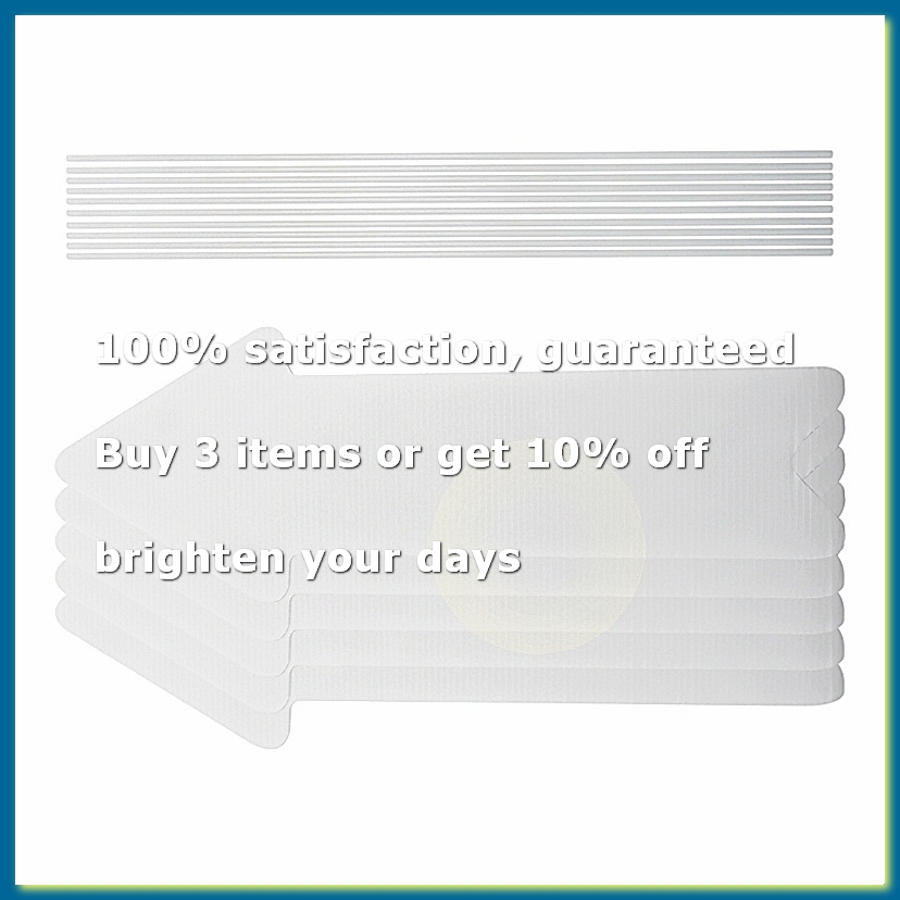 Yard Sign Blank - 5-pack witte blanco huwelijksrichtingwijzers voor op