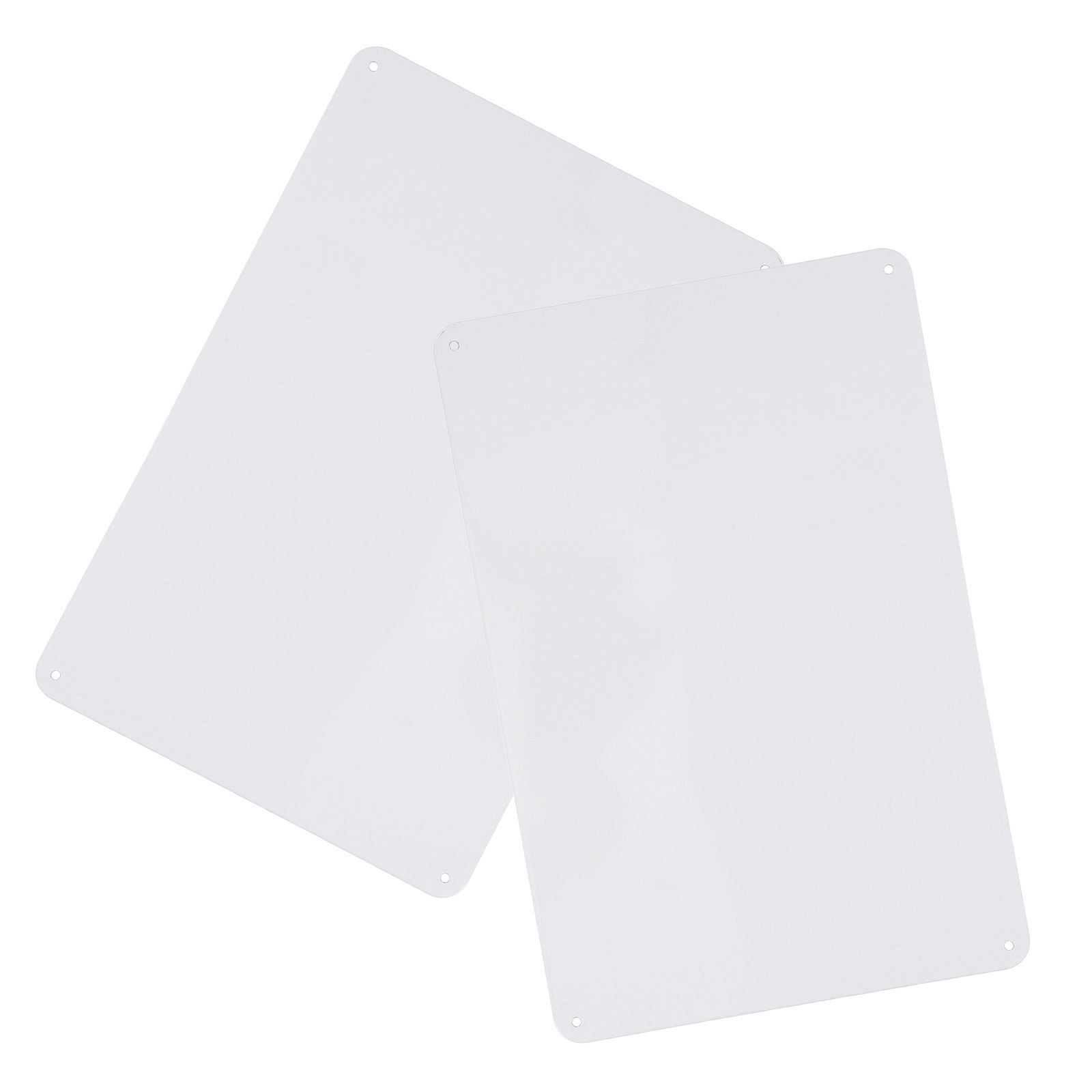 Yard Sign Blank - 2 stuks stabiele blikken metalen blanco