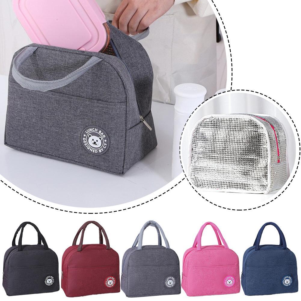 Tote Bag Sublimation - Geïsoleerde lunchtas Draagbare thermische ijspakking Waterdichte