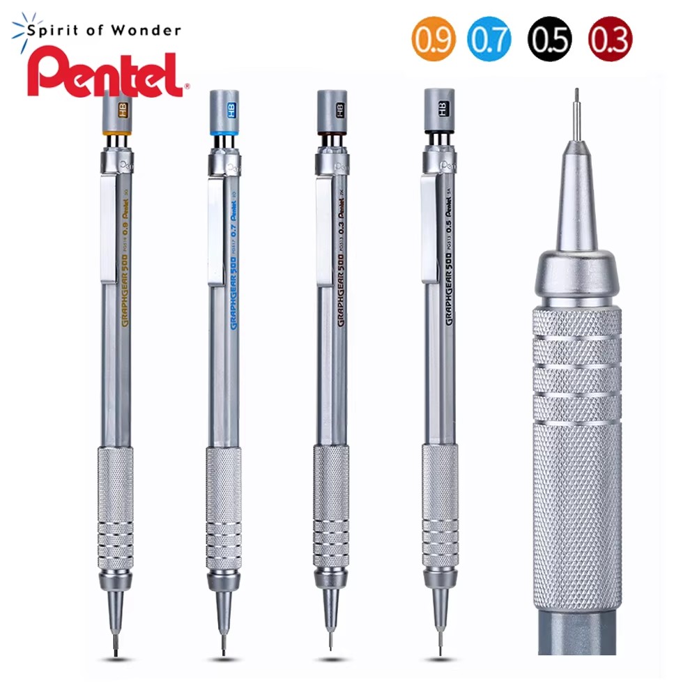 Pentel Pen Graphgear - 1pc Pentel Graphgear 500 Opstellen Vulpotlood