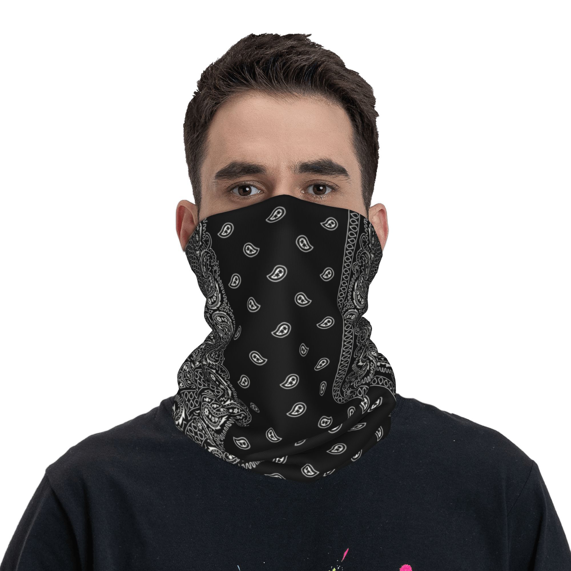 Aangepaste zwart-wit Paisley C - Bandana Blank White recensie en prijs