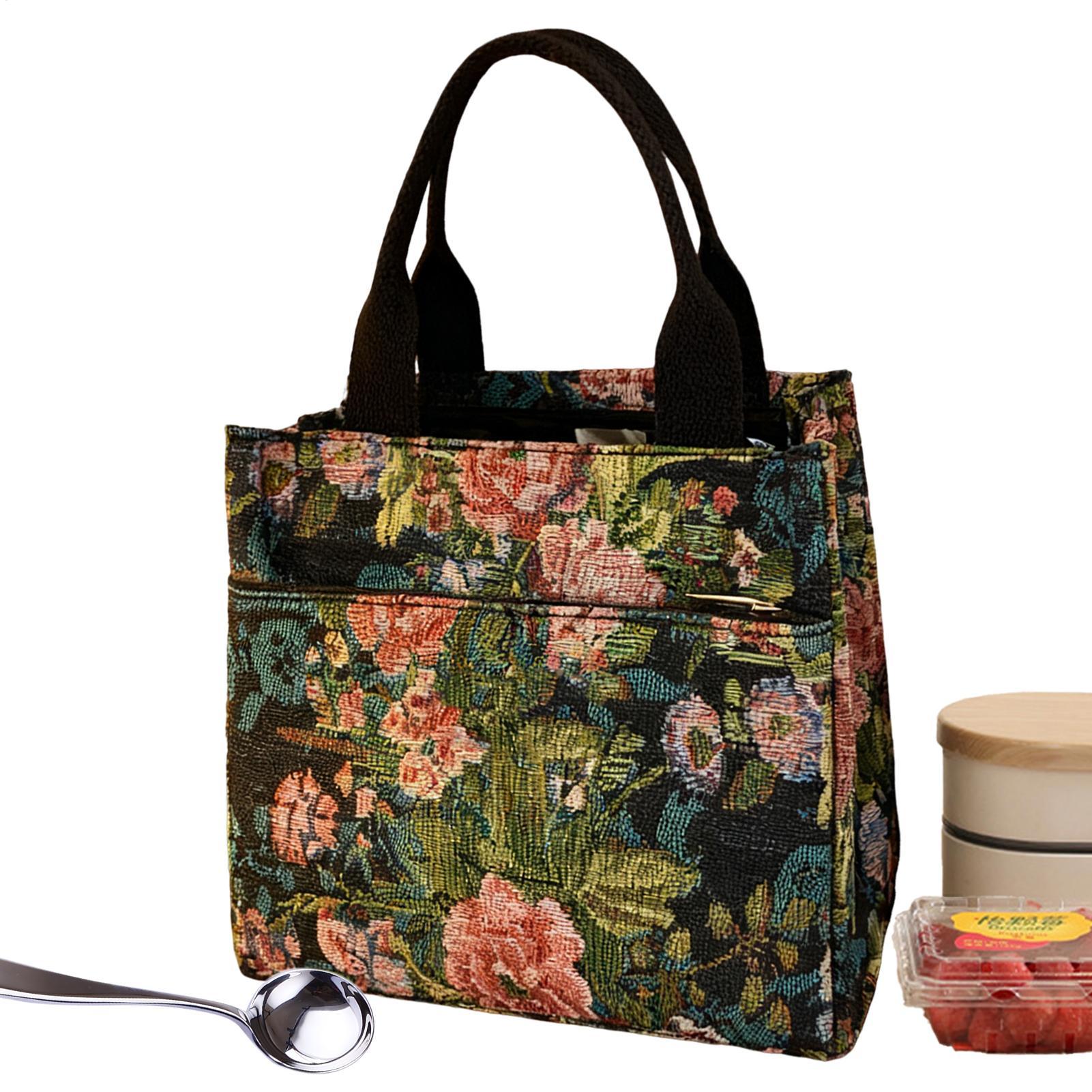 Geïsoleerde lunchtas Bloem Wat - Tote Bag Sublimation recensie en prijs