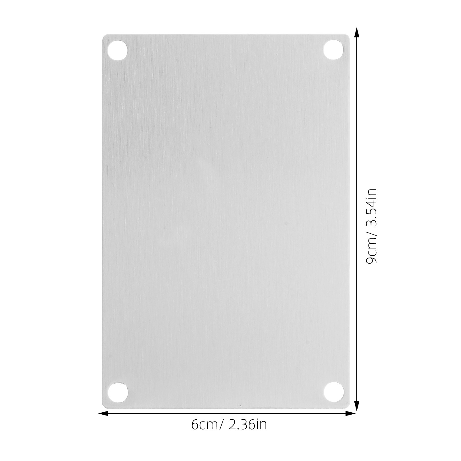 5 stuks blanco roestvrijstalen - Yard Sign Blank recensie en prijs