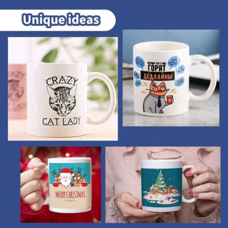 HTVRONT Sublimatie Mokken Lege - Sublimation Mug White recensie en prijs