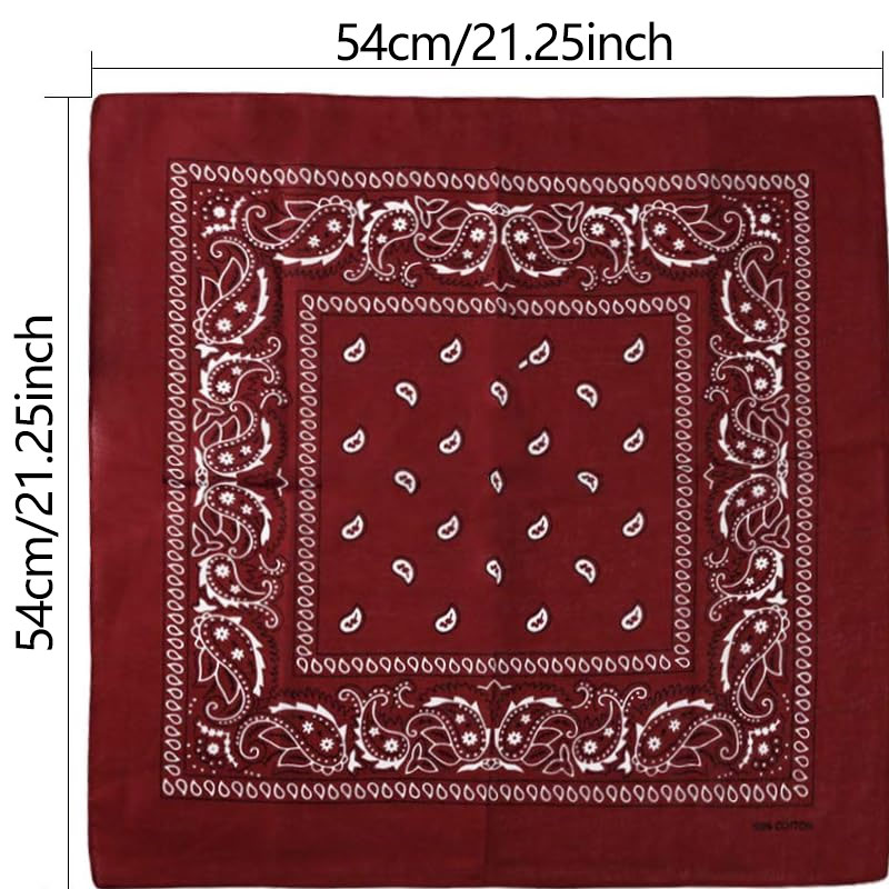 Hip Hop Cowboy Paisley Sjaal G - Bandana Blank White recensie en prijs