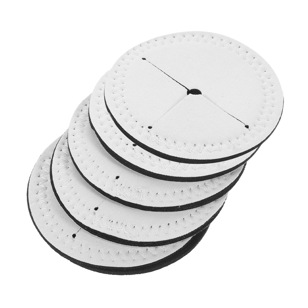 5 stuks witte ronde onderzette - Coaster Sublimation Blank recensie en prijs