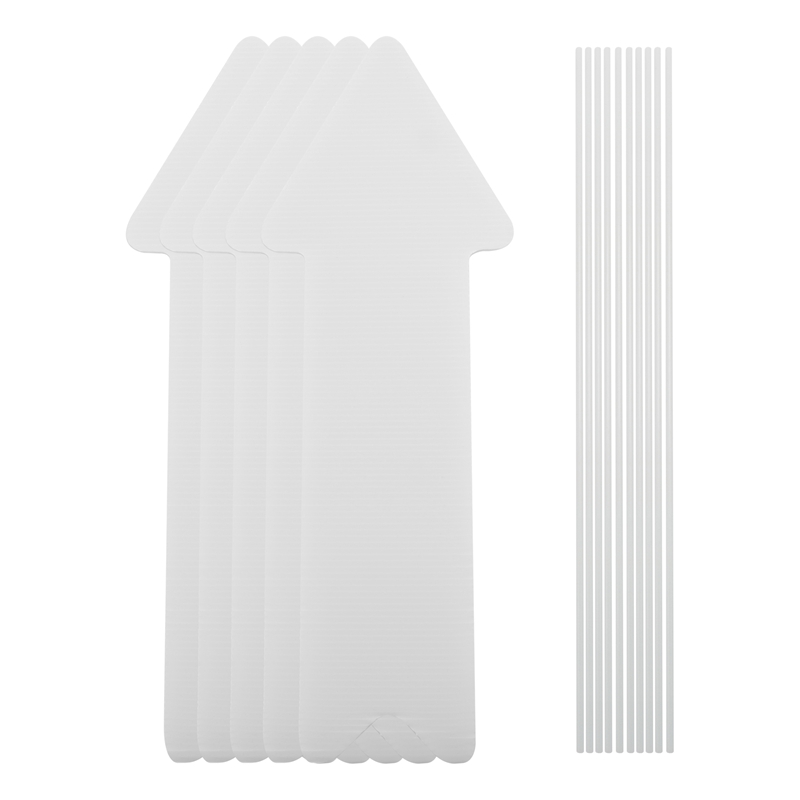 5-pack witte blanco huwelijksr - Yard Sign Blank recensie en prijs