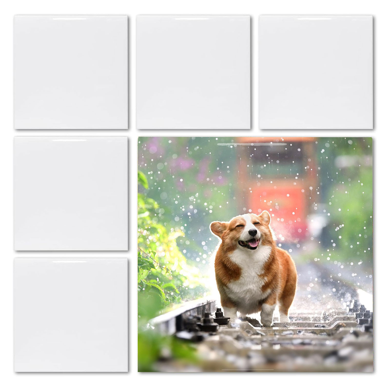 20 stuks 4' X 4' Sublimatie Bl - Ceramic Tile Blank recensie en prijs