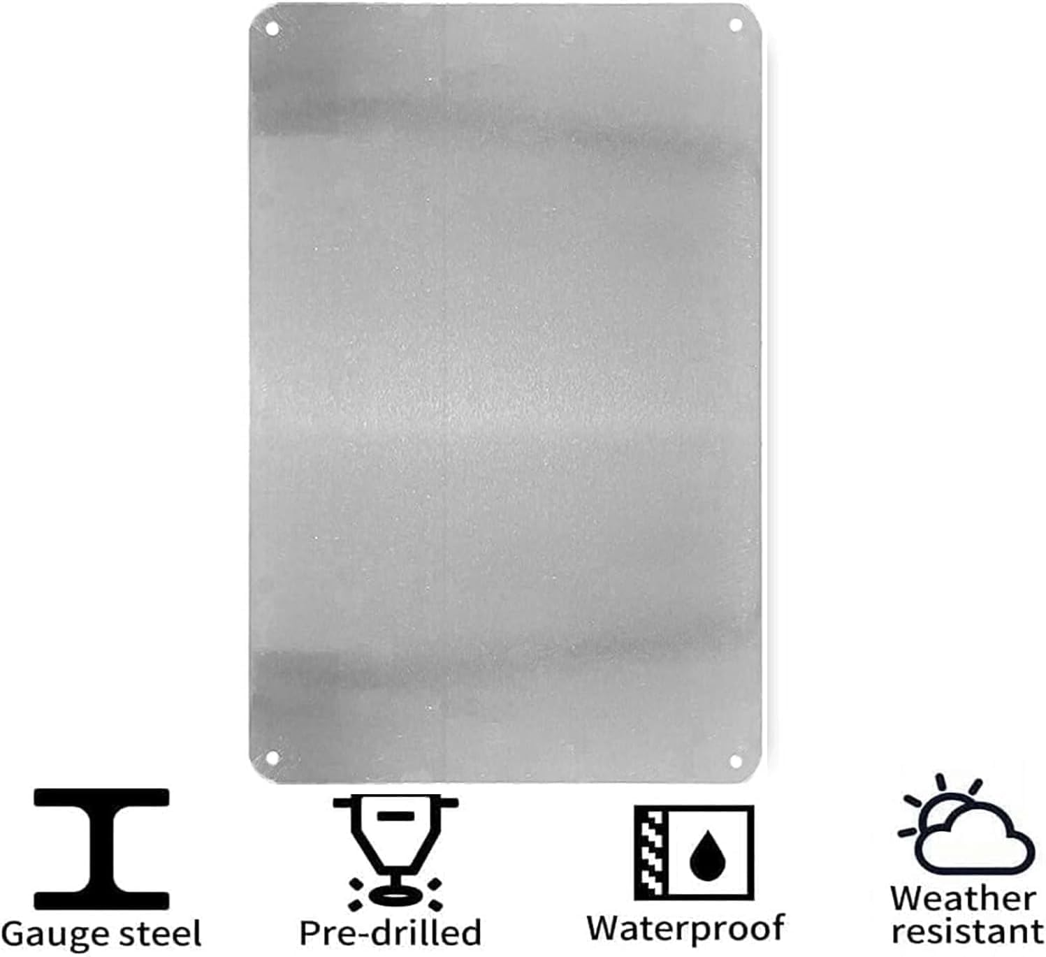 Metalen borden My Tool Rules F - Yard Sign Blank recensie en prijs