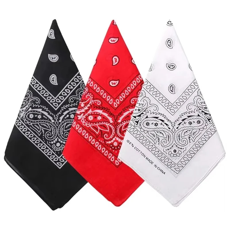 1pcs Hip Hop Cowboy Paisley Sj - Bandana Blank White recensie en prijs