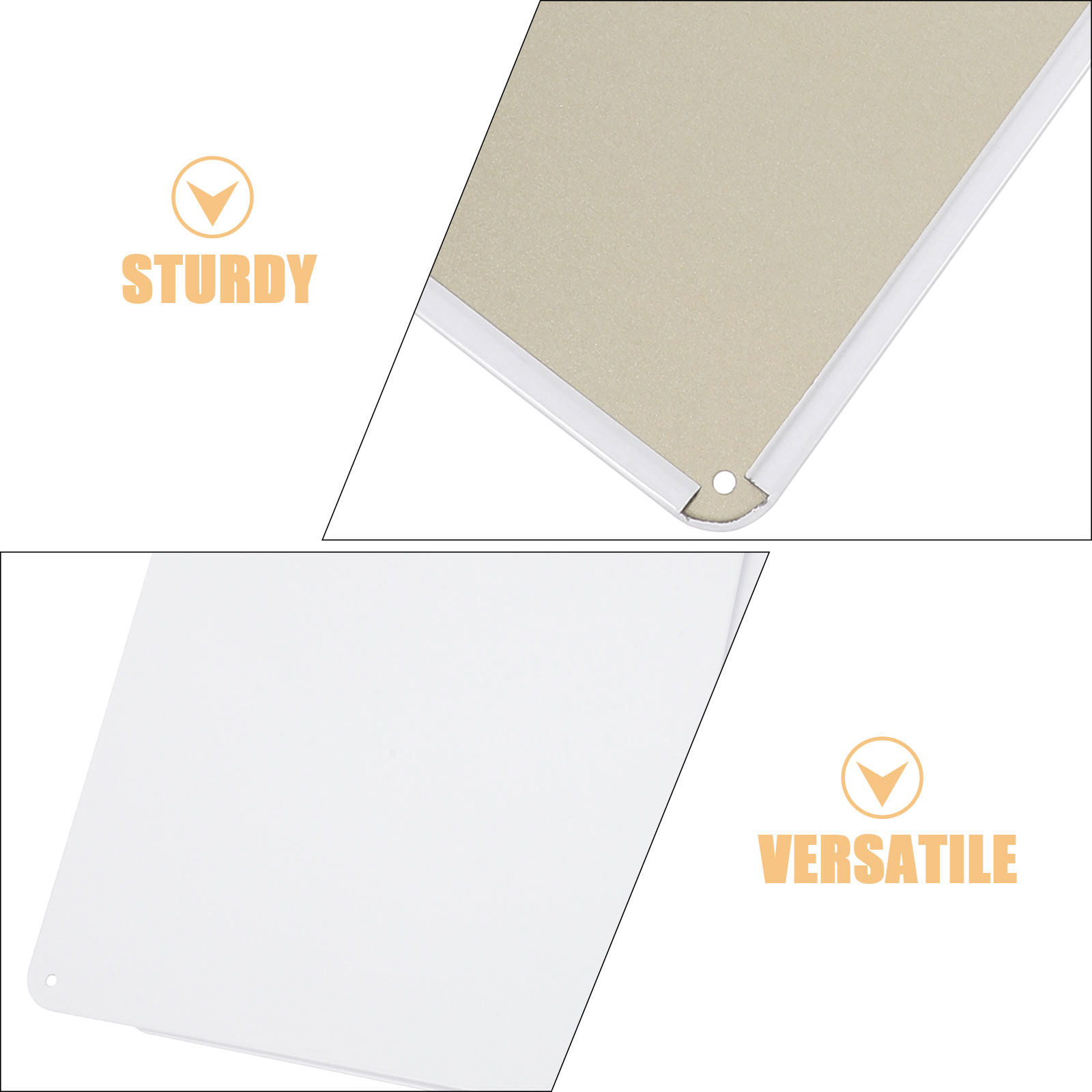 2 stuks stabiele blikken metal - Yard Sign Blank recensie en prijs