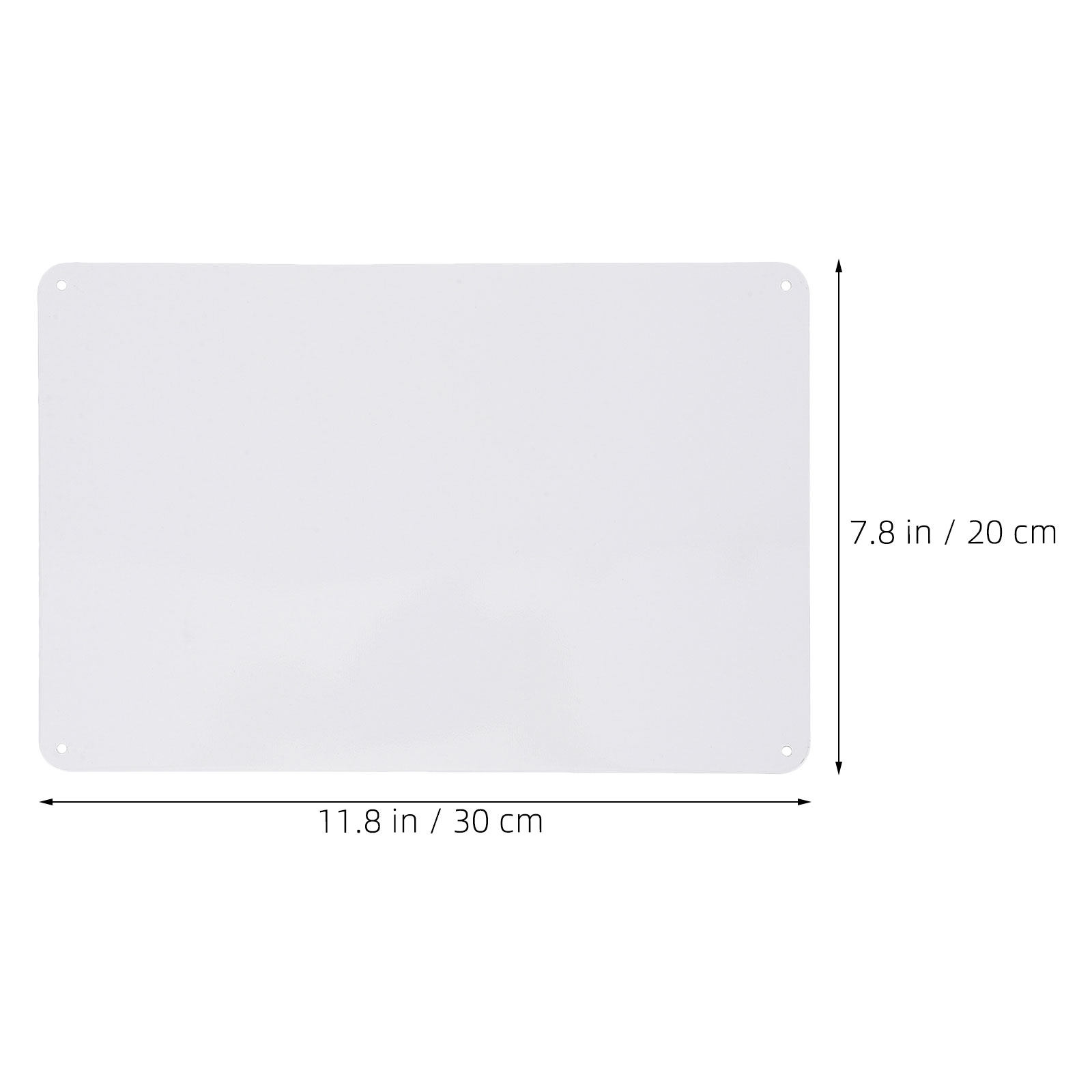 2 stuks stabiele blikken metal - Yard Sign Blank recensie en prijs