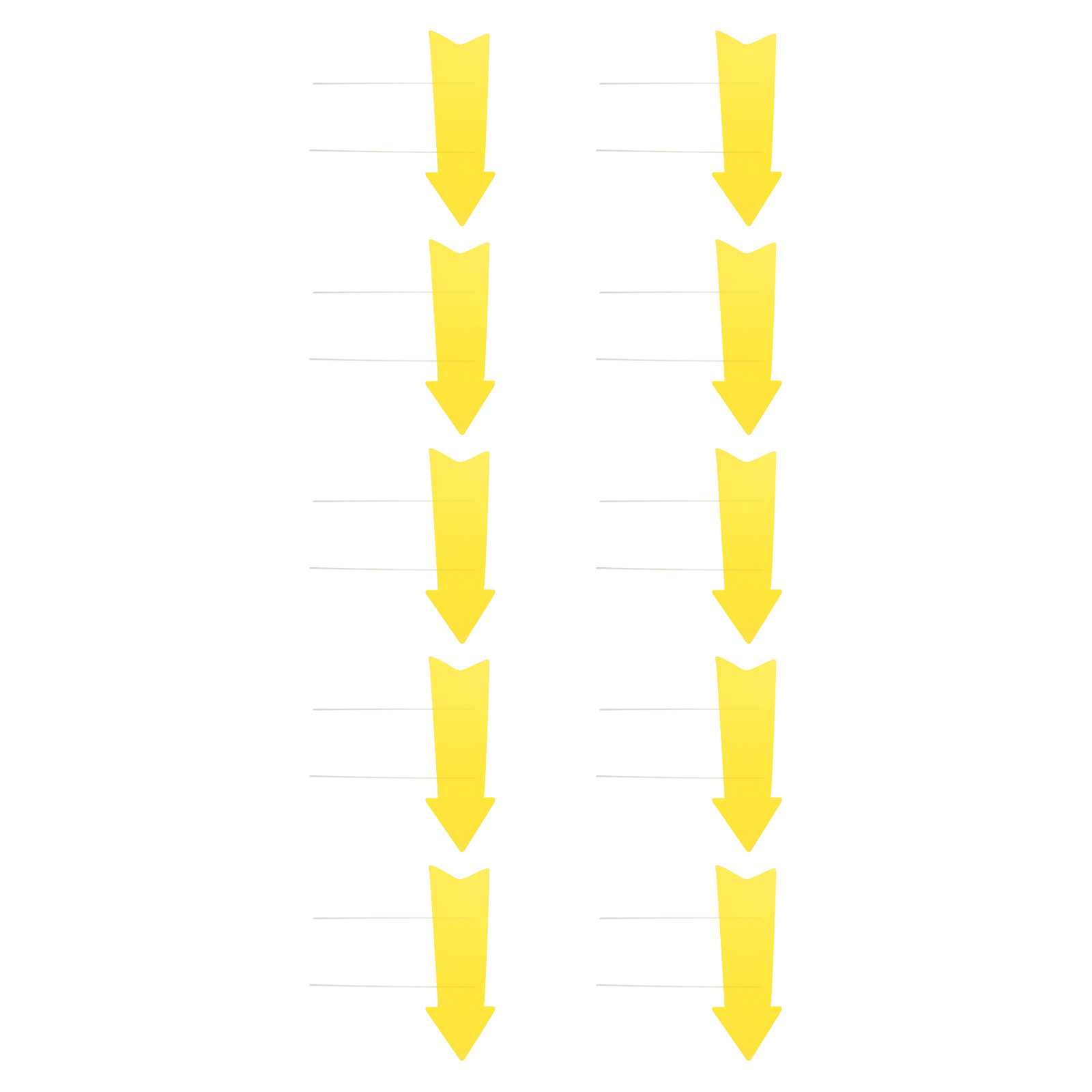 10 stuks lege pijl-vormige tui - Yard Sign Blank recensie en prijs