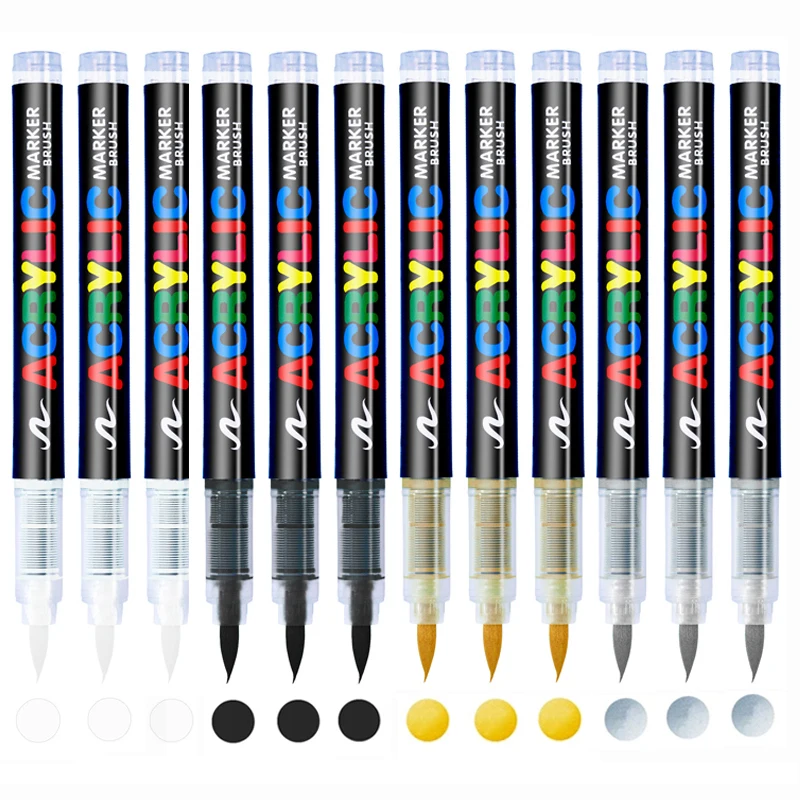 3 stuks acryl witte marker bor - Copic Marker Classic recensie en prijs