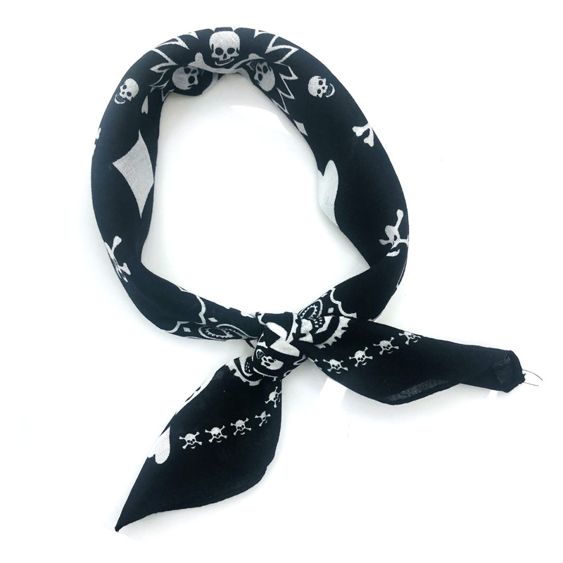 55cm Wit Zwart Rood Schedel Po - Bandana Blank White recensie en prijs