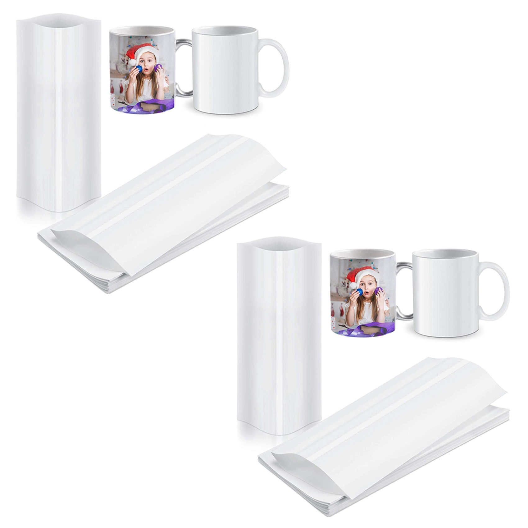 A74E-140 stuks sublimatie krim - Sublimation Mug White recensie en prijs