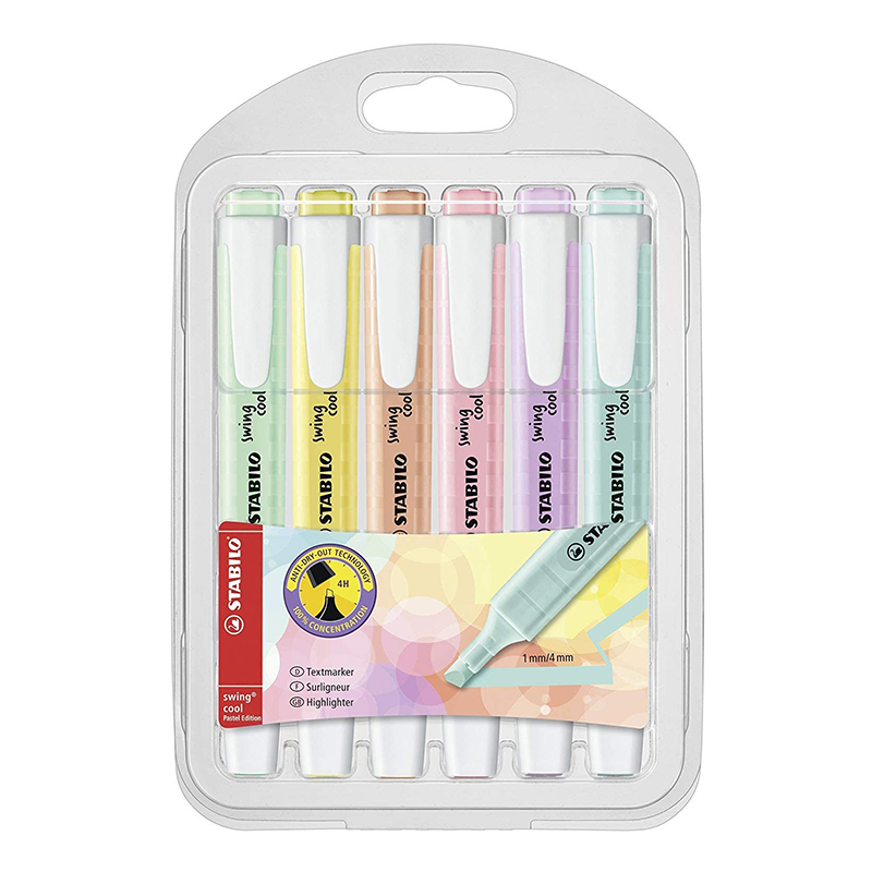 STABILO Swing Cool Pastel mark - Stabilo Marker Swing Cool recensie en prijs